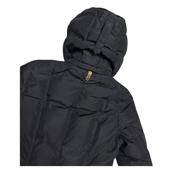 MACKAGE Luxury DOWN FILL Black Winter Puffer Parka Long Coat Jacket Womens XS - Picture 4 of 12
